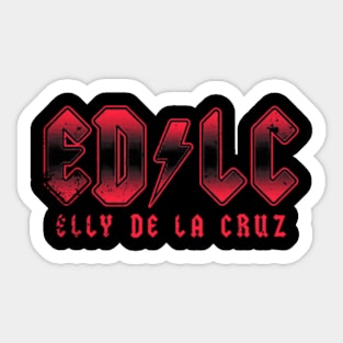 Elly De La Cruz EDLC Sticker